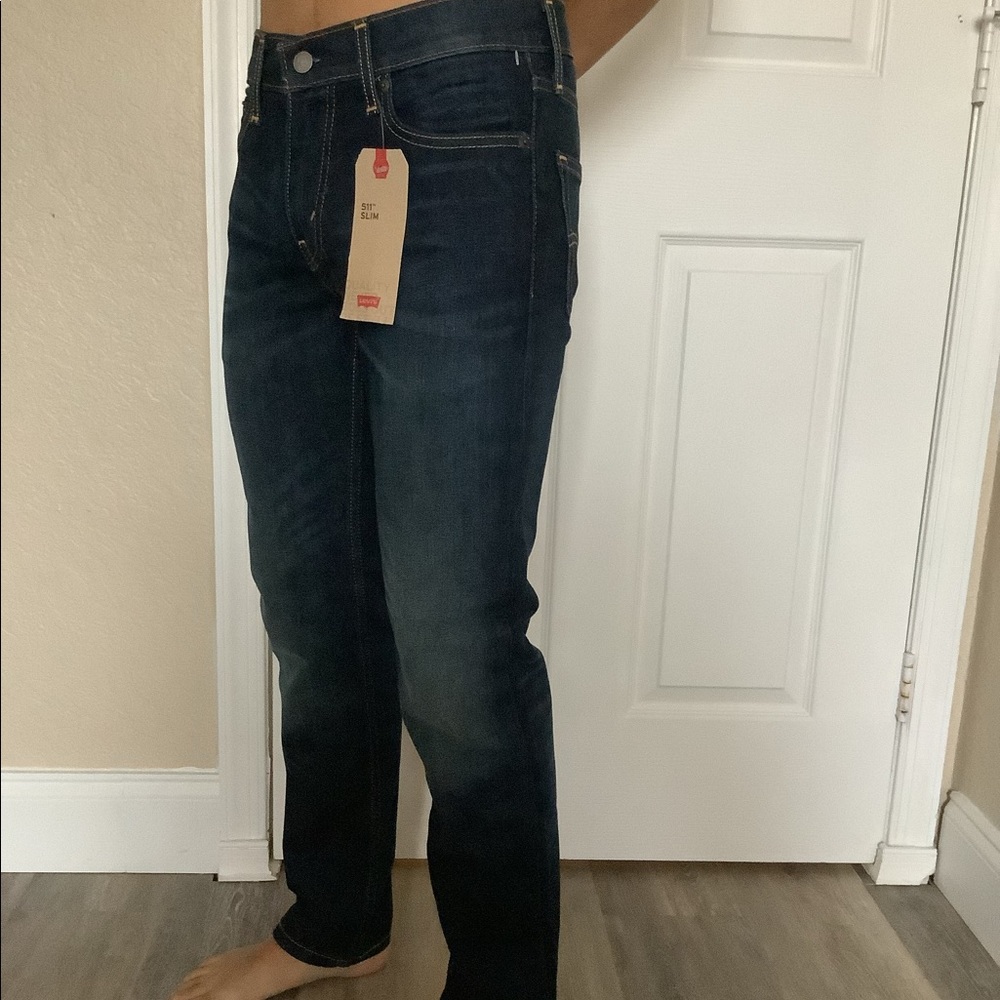 Levis 511 Slim Blue Jeans